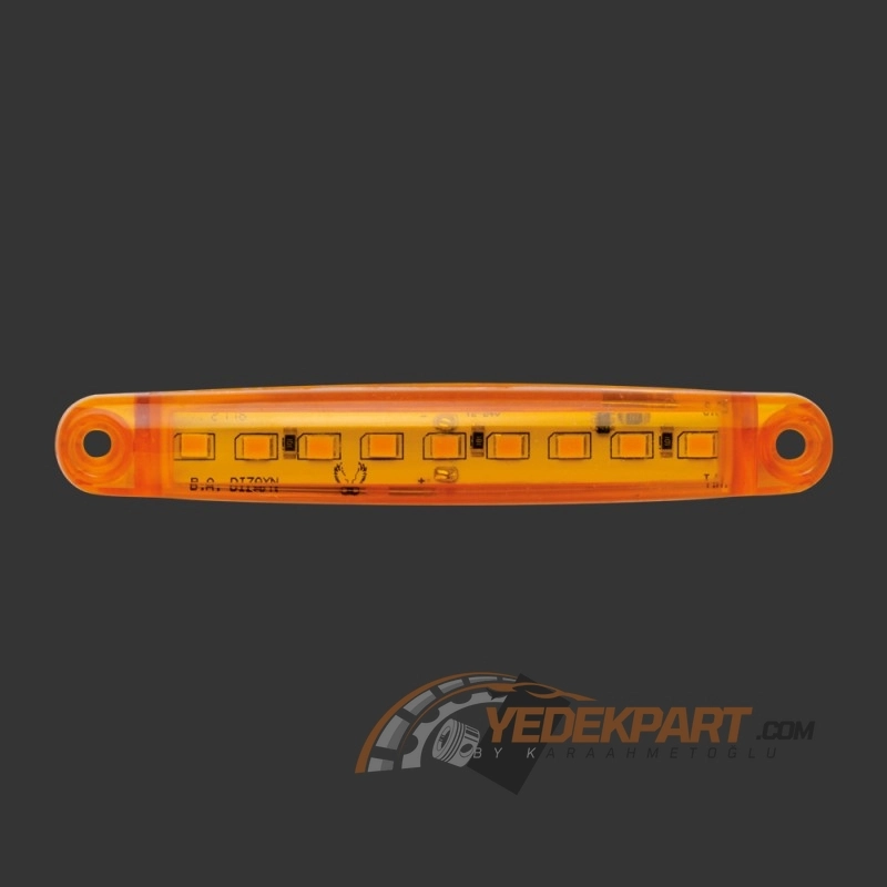 BAD PARMAK LAMBA 9 LEDLİ İNCE SARI