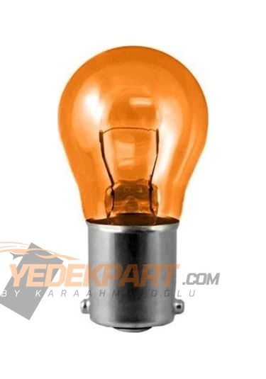 12V 93 21W AMPUL DÜZ TIRNAK TURUNCU